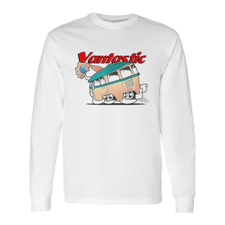 Hot Rod Drag Nut Vantastic Gasser Long Sleeve T-Shirt