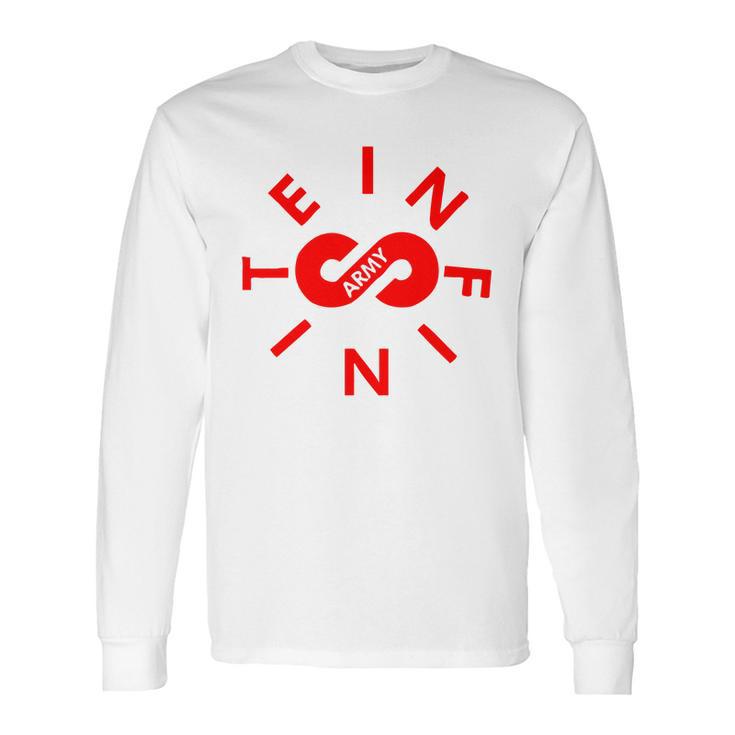 Infinite Lists Army Long Sleeve T-Shirt