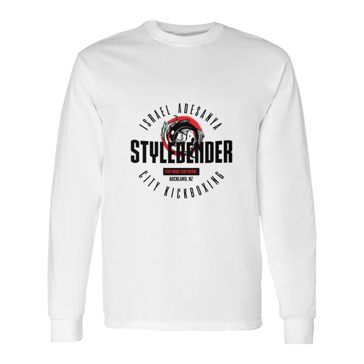 Israel Adesanya Stylebender City Kickboxing Long Sleeve T-Shirt