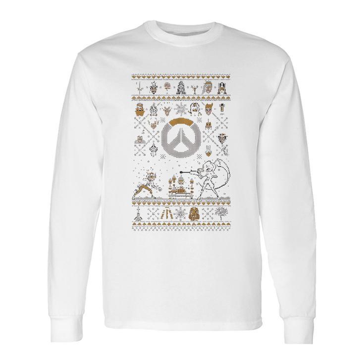 Jinx Overwatch Holiday For The Heroes Men Gamer Long Sleeve T-Shirt