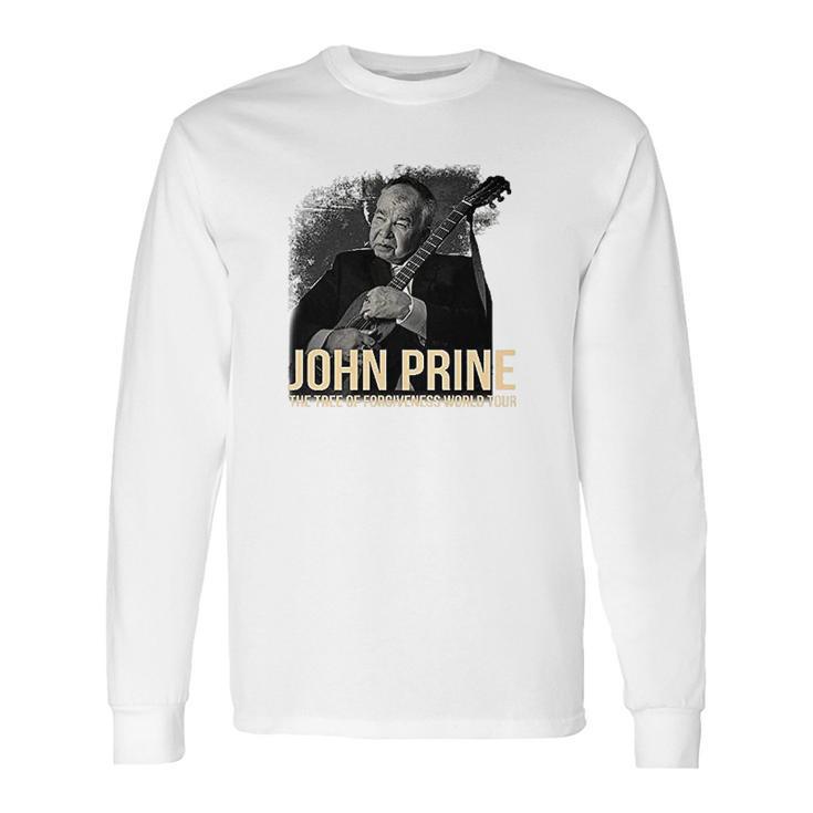 John Prine The Tree Of Forgiveness World Tour Long Sleeve T-Shirt