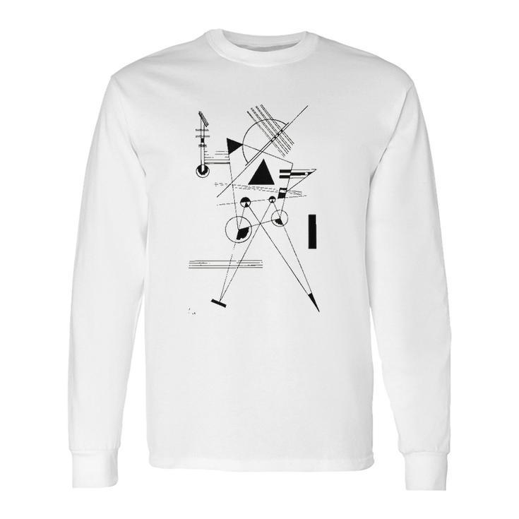 Kandinsky Drawing For Point And Line To Plane 1925 Artwork Long Sleeve T-Shirt