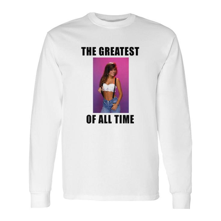 Kelly Kapowski The  Greatest Of All Time Long Sleeve T-Shirt