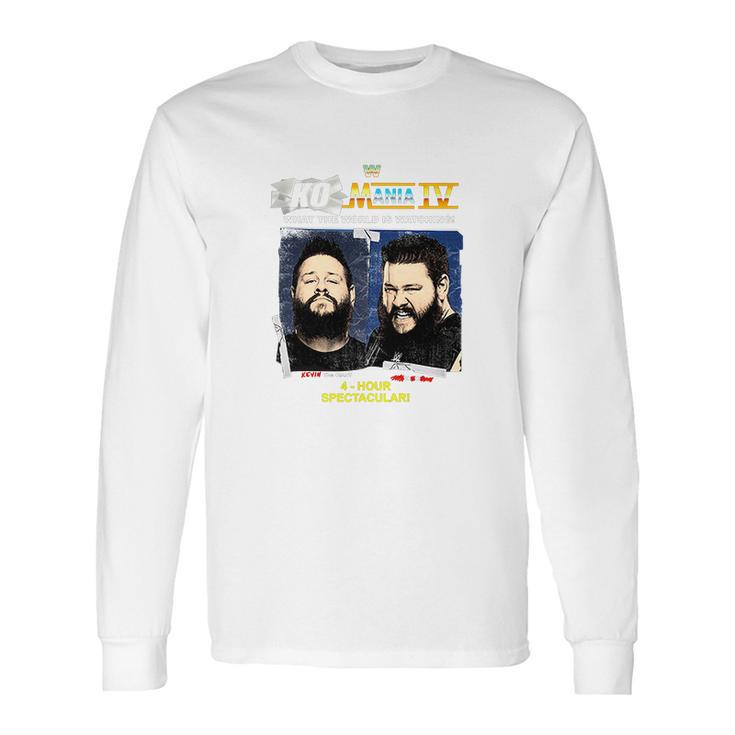 Kevin Owens Ko Mania Iv What The World Is Watching Long Sleeve T-Shirt