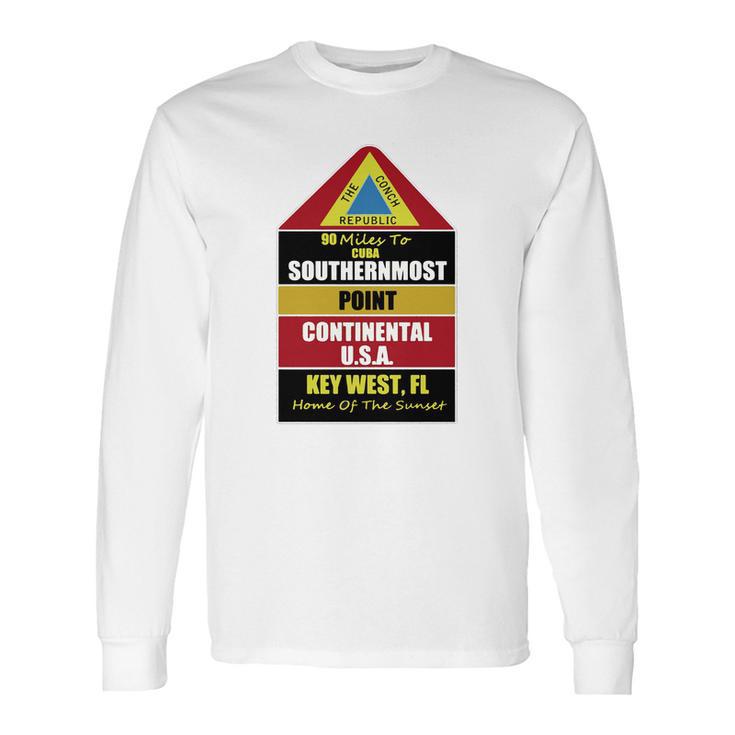 Key West Conch Republic Long Sleeve T-Shirt