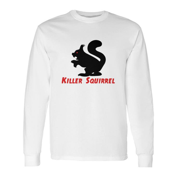 Killer Squirrel T-Shirts - Mens T-Shirt By American Apparel Long Sleeve T-Shirt