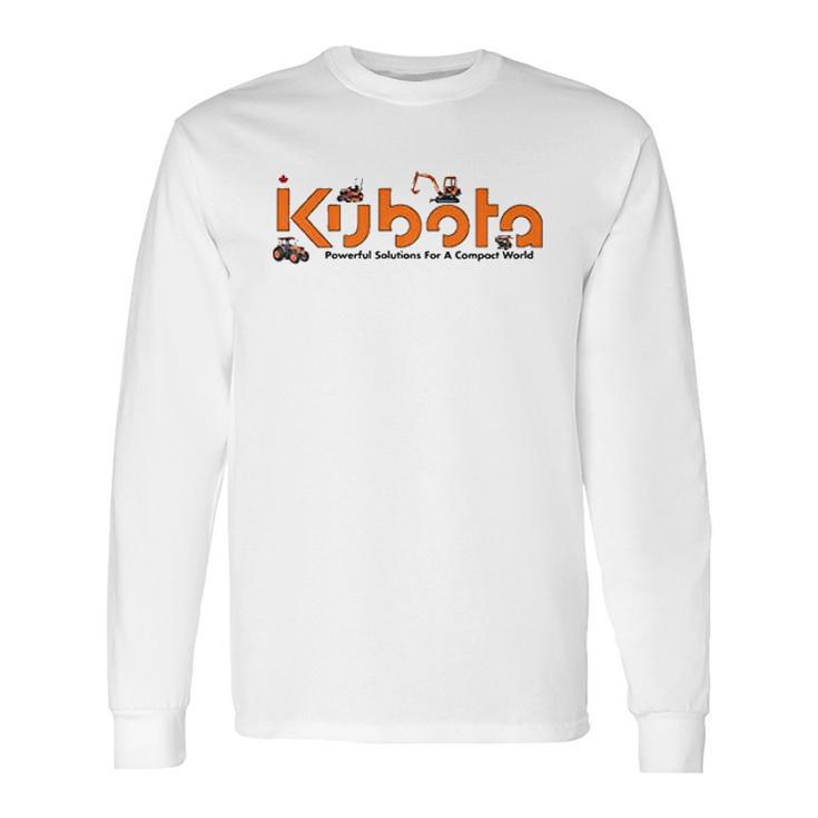 Kubota Tractor Long Sleeve T-Shirt