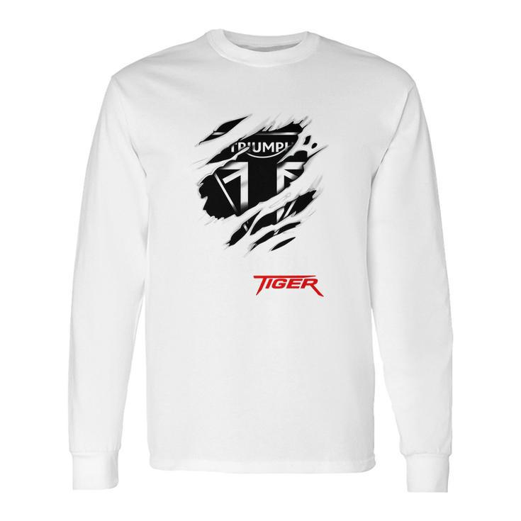 Limitted Edition Triumph Tiger Long Sleeve T-Shirt