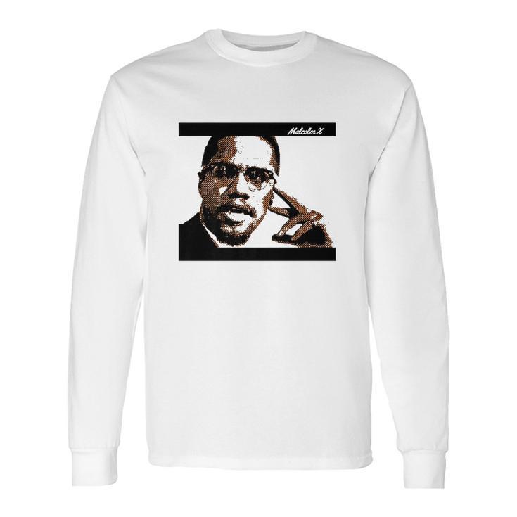 Malcolm Civil Rights America X Long Sleeve T-Shirt