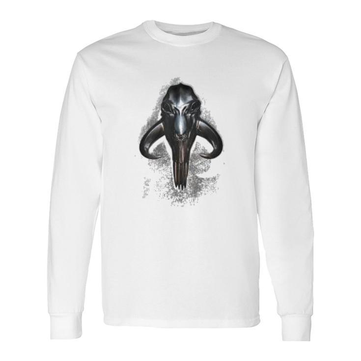 The Mandalorian Armorer Metal Icon Long Sleeve T-Shirt