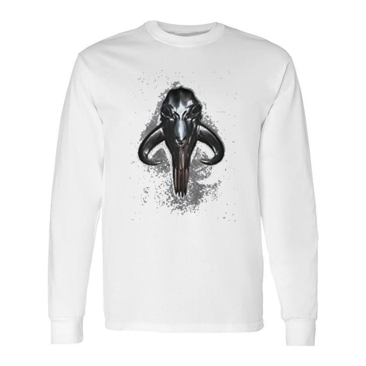 The Mandalorian Armorer Metal Icon Long Sleeve T-Shirt