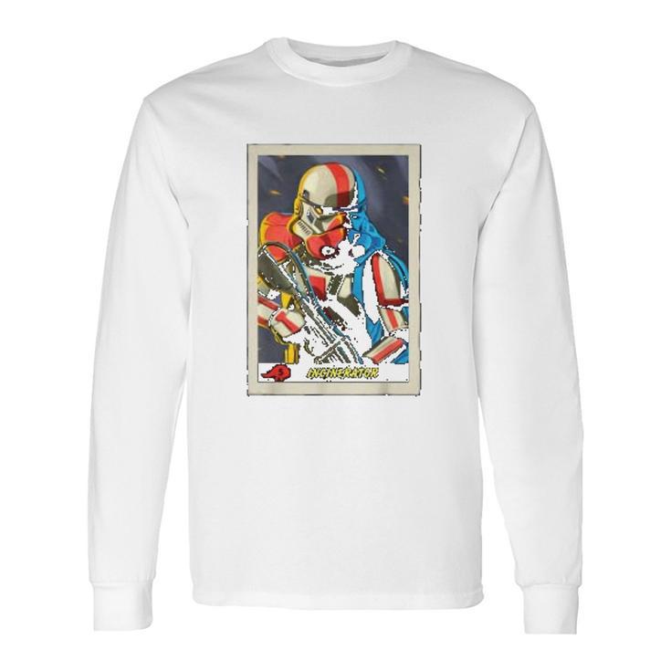 The Mandalorian Incinerator Stormtrooper Card Long Sleeve T-Shirt