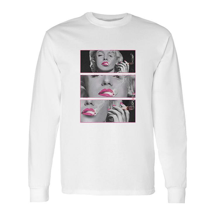 Marilyn With Blunt Long Sleeve T-Shirt