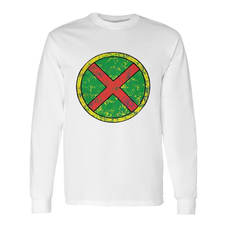 Martian Manhunter  Logo Long Sleeve T-Shirt