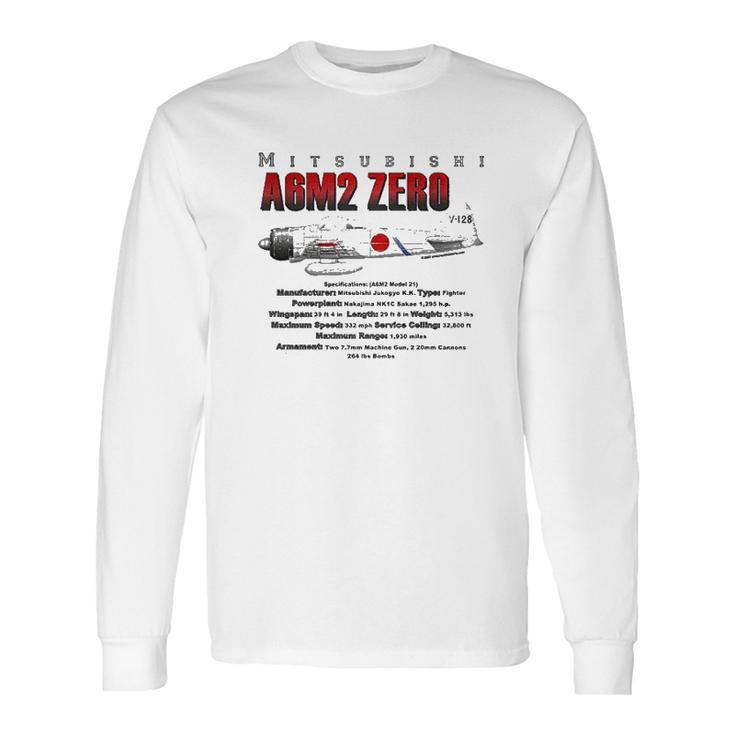 Mitsubishi Zero Long Sleeve T-Shirt