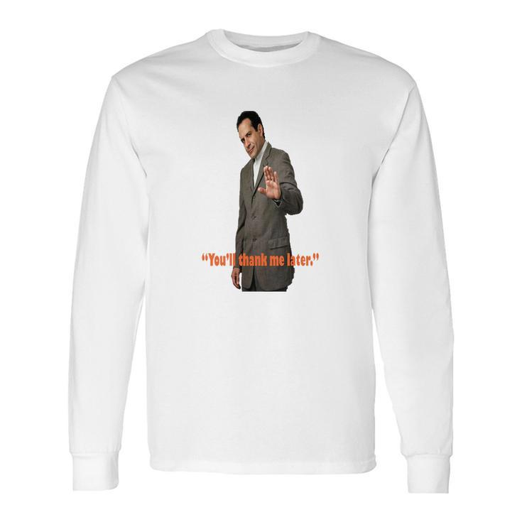 Monk Quote Long Sleeve T-Shirt