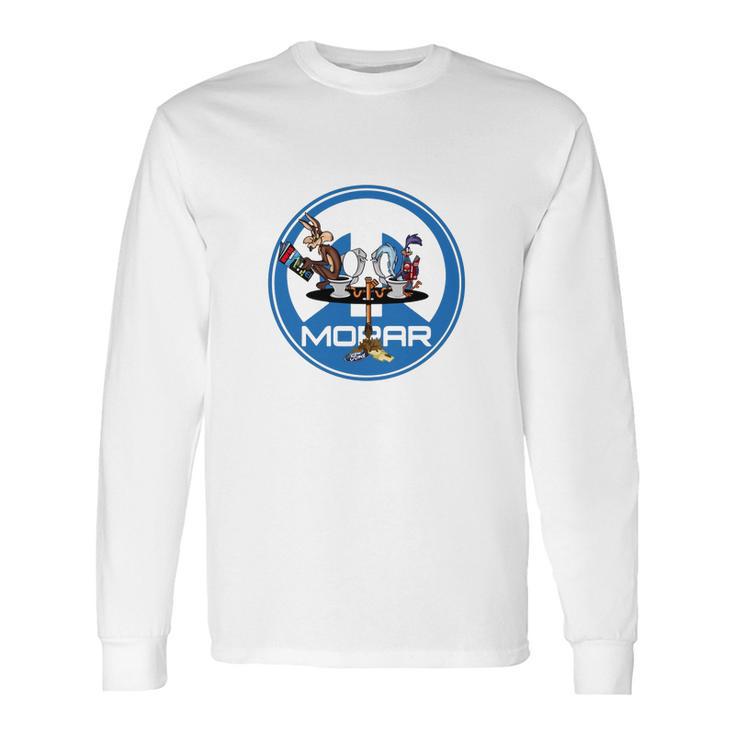 Mopar Cartoon Ford Long Sleeve T-Shirt