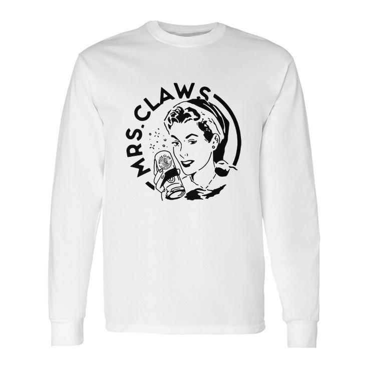 Mrs Claws White Claw Hard Seltzer Shirt Long Sleeve T-Shirt