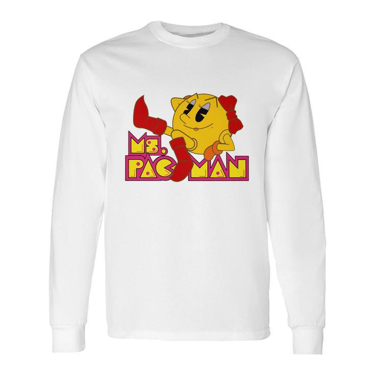 Ms Pac Man Shirt T-Shirt Long Sleeve T-Shirt