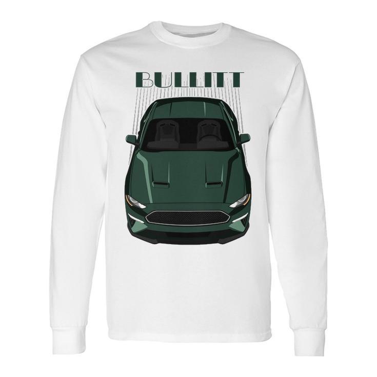 Mustang Bullitt 2019   Green Long Sleeve T-Shirt