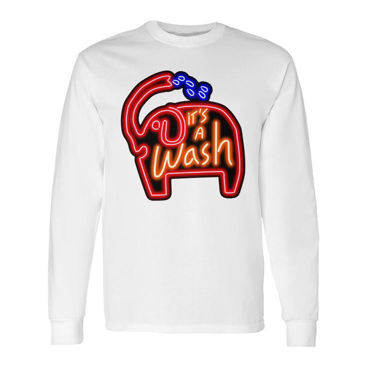 Neon Its A Wash Logo From Steven Universe T Shirt S1116 Long Sleeve T-Shirt