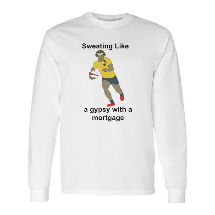 Nick Cummins Sweating Long Sleeve T-Shirt