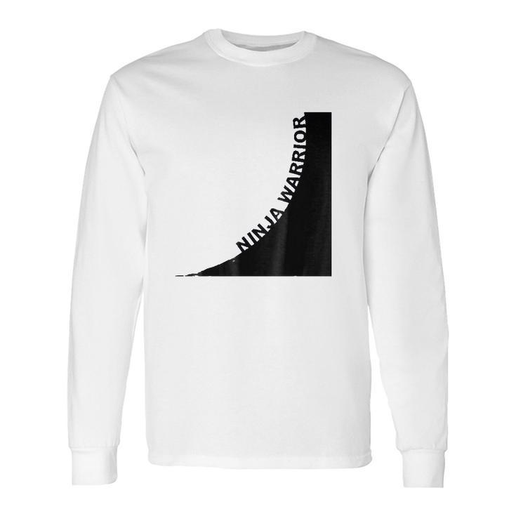 Ninja Warrior Warp Wall Long Sleeve T-Shirt