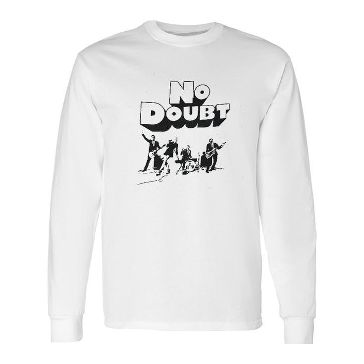 No Doubt Clockwork Live Heather Grey Long Sleeve T-Shirt