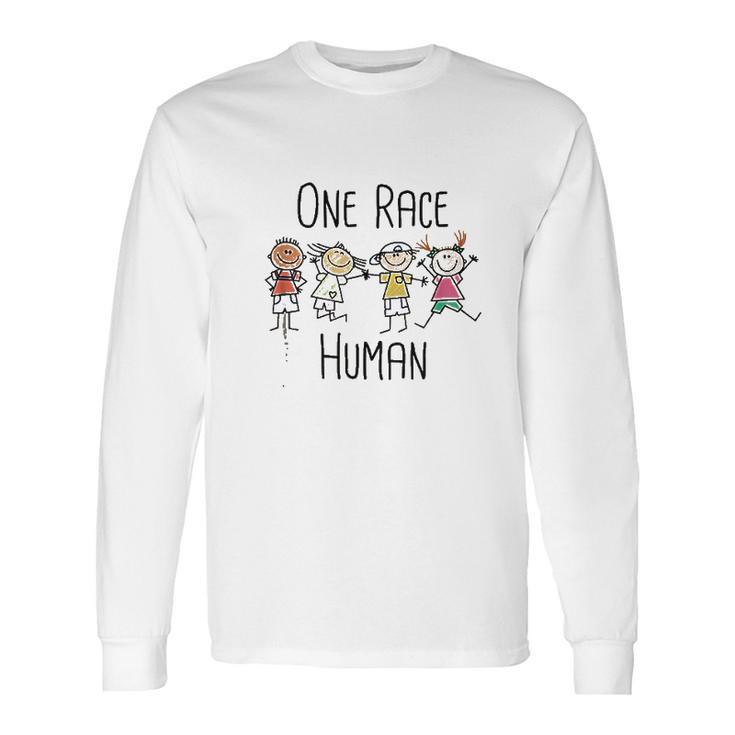 One Race Human Long Sleeve T-Shirt