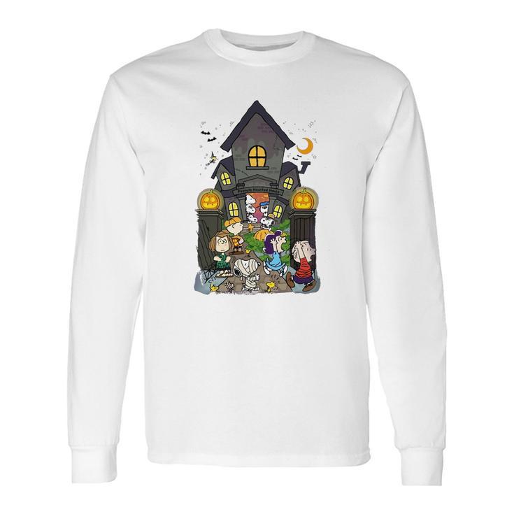 Peanuts - At Halloween Night Long Sleeve T-Shirt