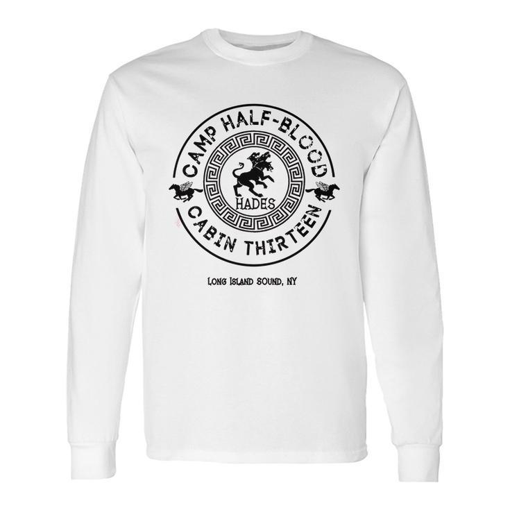 Percy Jackson - Camp Half-Blood - Cabin Thirteen - Hades Long Sleeve T-Shirt