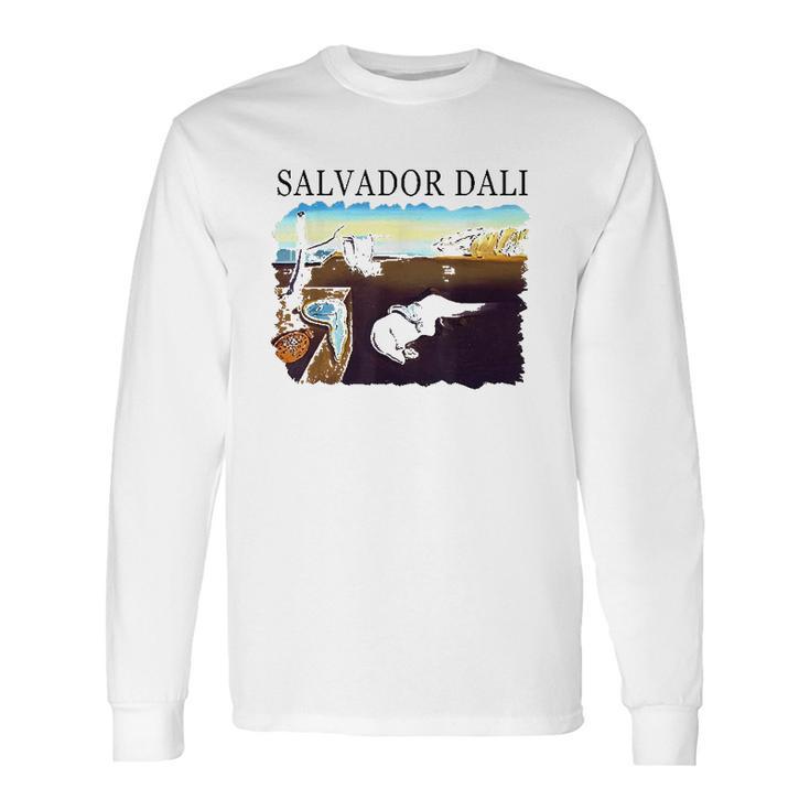 The Persistence Of Memory By Dali Long Sleeve T-Shirt