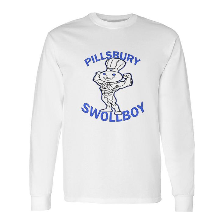 Pillsbury Swollboy Pumped Popping Fresh Parody Long Sleeve T-Shirt