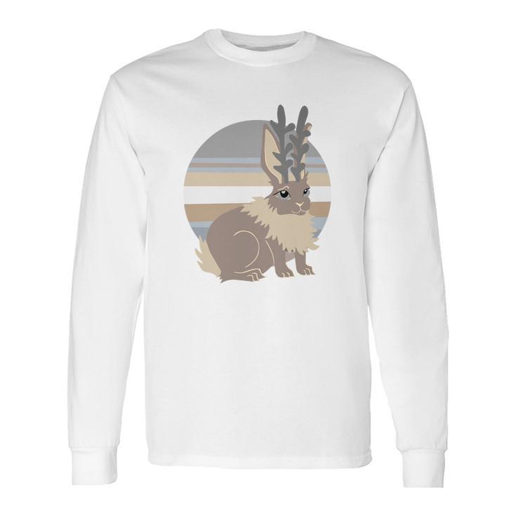 Planet Jackalope Funny Rabbit Long Sleeve T-Shirt