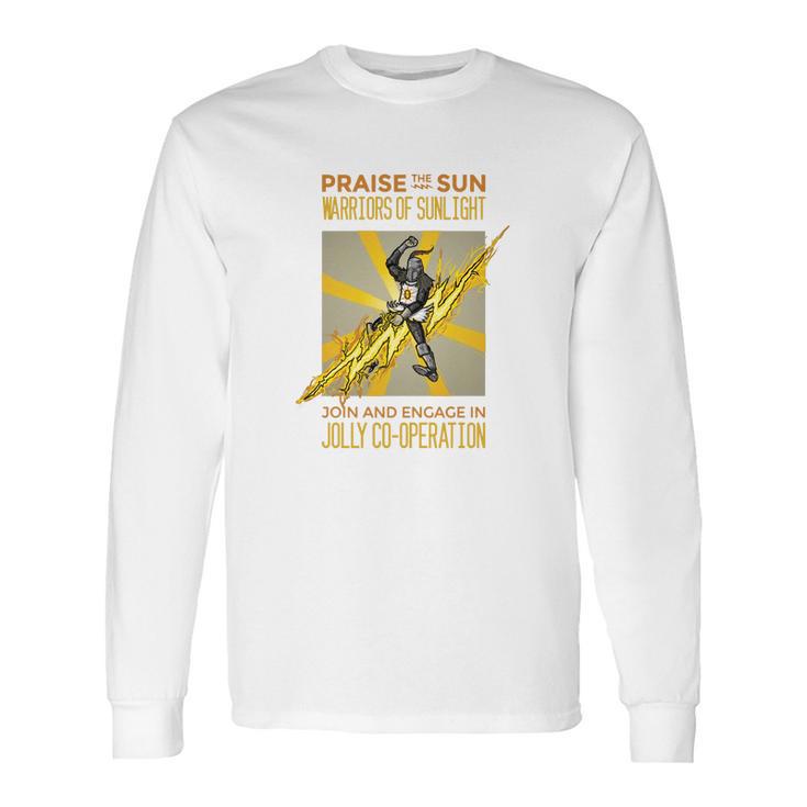 Praise The Sun Warriors Of Sunlight Long Sleeve T-Shirt