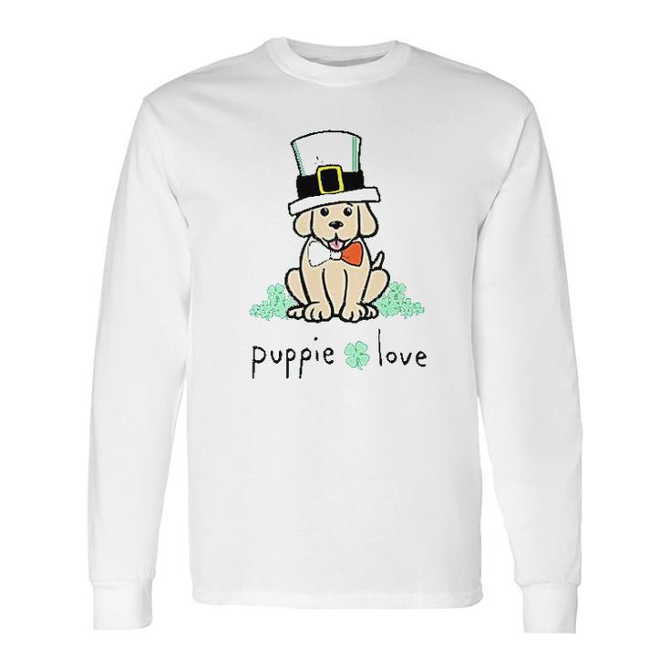 Puppie Love Dog Long Sleeve T-Shirt