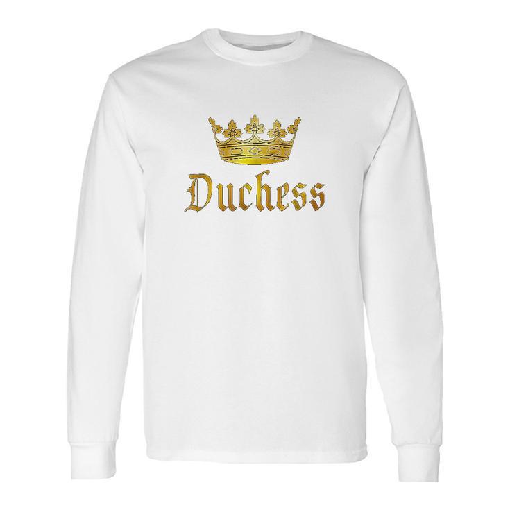 Regal Crown Royalty Gift Long Sleeve T-Shirt