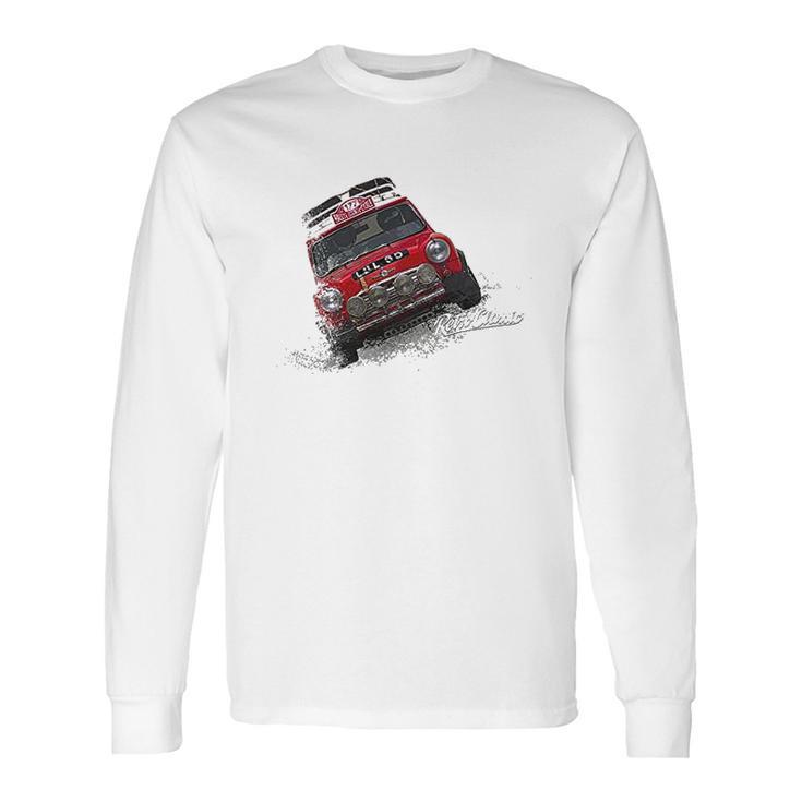 Retroclassic Rally Mini Cooper Classic Sports Car Long Sleeve T-Shirt