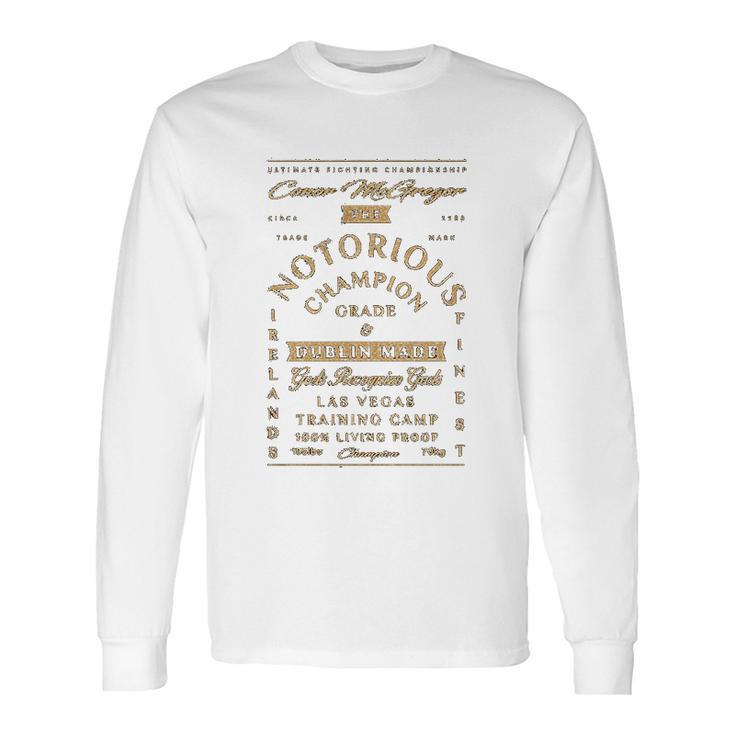 Revel Shore Mens Conor Mcgregor Long Sleeve T-Shirt