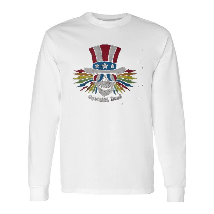 Ripple Junction Grateful Dead Uncle Sam Skull Long Sleeve T-Shirt