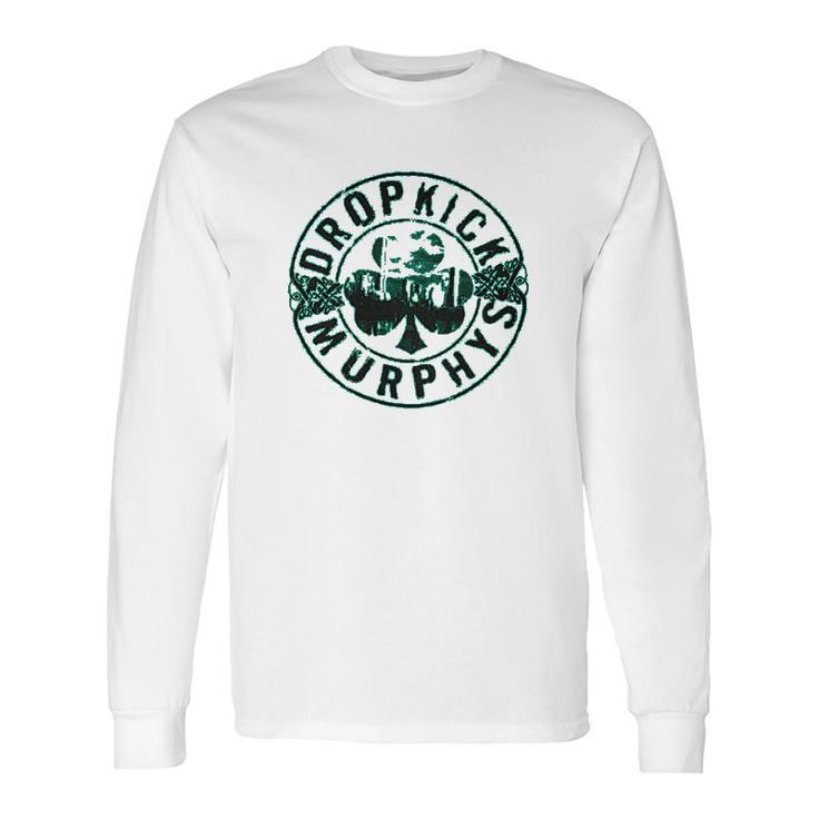 Rockabilia Dropkick Murphys Boot Long Sleeve T-Shirt