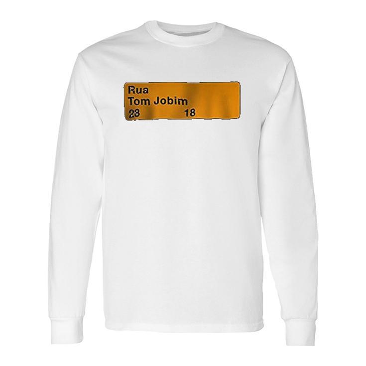 Rua Tom Jobim Long Sleeve T-Shirt