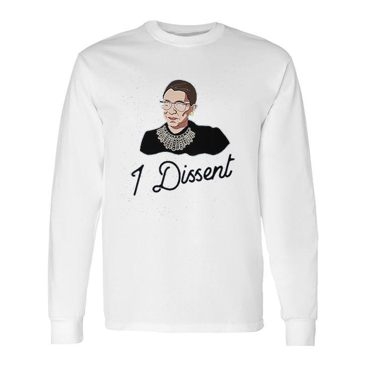 Ruth Bader Dissent Long Sleeve T-Shirt