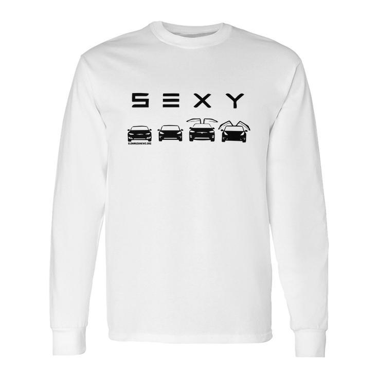 S3xy Tesla Long Sleeve T-Shirt