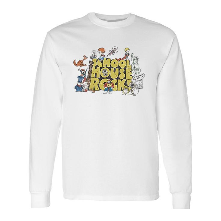 Schoolhouse Rock Mens Baseball Long Sleeve T-Shirt