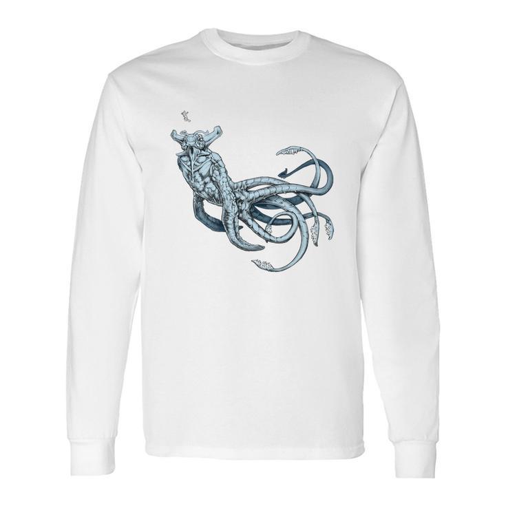 Sea Emperor Transparent Subnautica Underwater Fish Long Sleeve T-Shirt