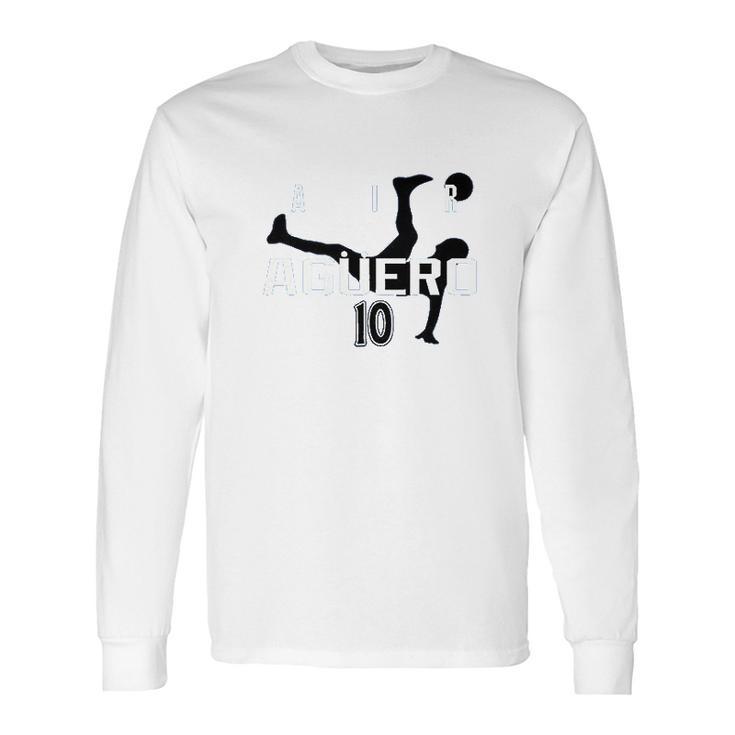 Sergio Aguero Manchester City Air Aguero Long Sleeve T-Shirt