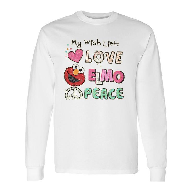 Sesame Street Elmo Long Sleeve T-Shirt