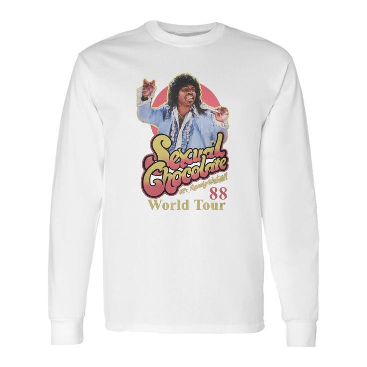 Sexual Chocolate Mr Randy Watson World Long Sleeve T-Shirt