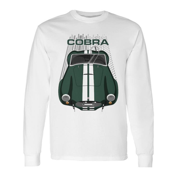 Shelby Ac Cobra 427   Green Long Sleeve T-Shirt